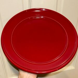 Red Flat Plate